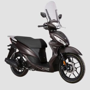 Scooter Rueda Alta - DYMOTO SAIGA 125cc Marron